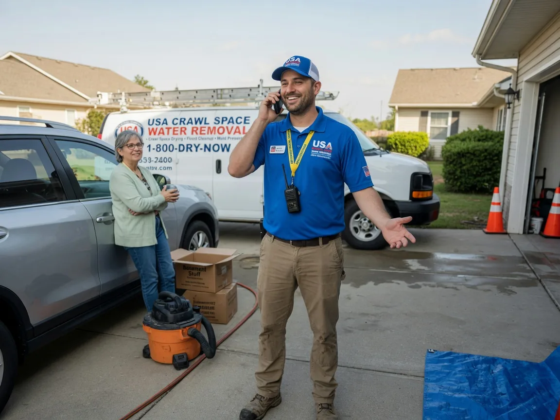 Crawl Space Water Removal Yale, IL FAQs